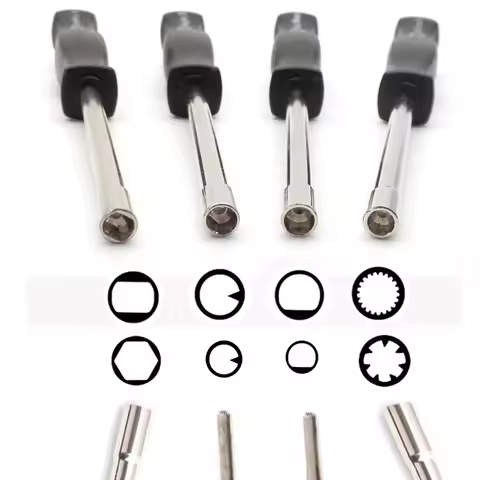 Carburetor Adjustment Tool Carb Adjusting Screwdriver for ZAMA WALBRO Common 2 Cycle Small Engine Sp