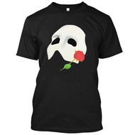 New Phantom Of The Opera Musical Mask Logo Men'S Black T-Shirt