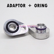 Perodua Viva Modify To Kancil Kelisa (Sanden System) Air Cond Compressor Adaptor (1/2 & 5/8 In 1 Set