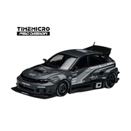 TIME MICRO × PSC DESIGN 1:64 Impreza "RAIDER" Grey - Box set