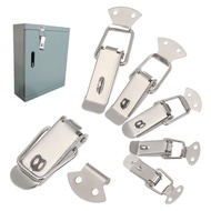 Stainless steel clasp, stainless steel flip lock for ammunition box, wooden box lock