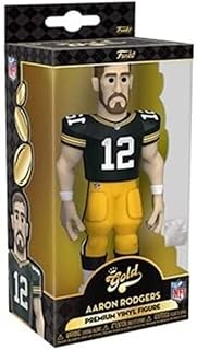 Funko Gold 5 NFL: Packers- Aaron Rodgers (Home Uniform)(Styles May Vary)