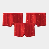 HLA | Antibacterial Mens Red Underwear