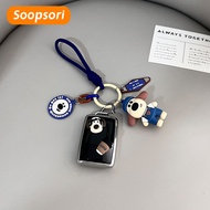 Soopsori GWM Tank 300/Tank 500 car key cover Tank 300 remote key case Tank key cover keychain Tank k