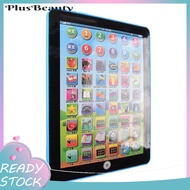 <Pluscloth> Kids Learning Tablet Touch Screen Educational Toy with Eye Protection, ABC Word Songs, M