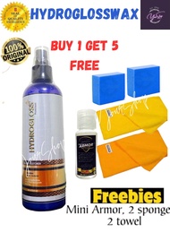Best Seller Original NDPA Hydrogloss Wax 250ml Buy 1 Get 5 Freebies 1 mini armor 2 sponges and 2 mic
