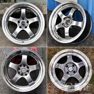 15-inci 16-inci 17-inci 18-inci 19-inci Rim Roda Ubahsuai Burst Turtle Sesuai untuk Jetta Accord Zhi