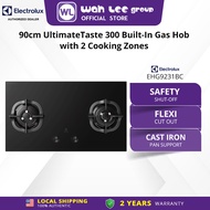 Electrolux 90cm UtlimateTaste 300 2-burner Gas Hob EHG9231BC WAH LEE STORE