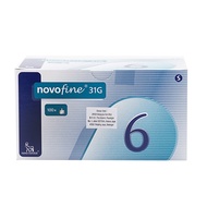NOVOFINE Needle 31G x 6mm 100s (Exp : Jul 2028)