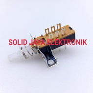SWIT DPDT 6 PIN 2X3 DPDT 6 PIN PUSH BUTTON 6 PIN SWITCH SWIT PRESS SWITCH 2 X 3 PIN