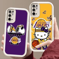 Case for Xiaomi Redmi Note 11T 11s 10s 10 SE 10T 11 Pro 5G Soft White E71 Snoopy Kitty