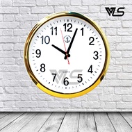 Velashop นาฬิกาแขวนผนัง ตราสมอ Anchor Brand No.61 สีทอง ขนาด 12.5 นิ้ว รับประกัน 1 ปี
