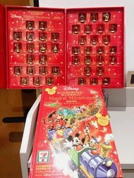 絕版收藏 完整全套 7-11迪士尼disney奇妙夢幻旅程 迪士尼經典公仔收藏盒 立體故事書 紅色珍藏台灣限定版