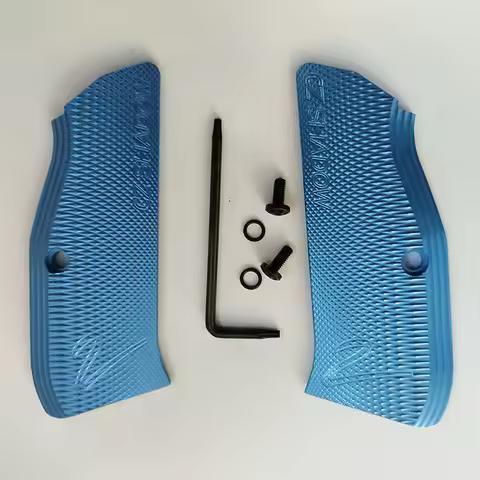 CNC Machined Aluminum CZ Shadow 2 Grips Aluminum Grips for CZ 75 Full Size, SP-01 Series, Shadow 2, 