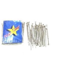 Newstar SMALL IRON EAR PICKS / EAR CLEANING TOOLS / CHROOM IRON EAR PICKS