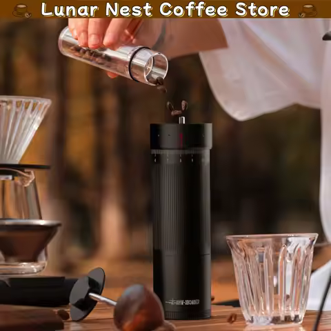 New In Stock Mhw 3bomber Blade R3 Pro Manual Hand Coffee Grinder Adjustable Burr Portable Mill For E