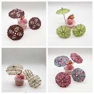Umbrella]Display Decorative Cocktail Umbrella Picks Small Umbrella[Custom Small Umbrella Custom Toot