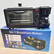 Breakfast Maker English Multi-Function Breakfast Machine Coffee Maker Bread Maker Sandwich Toaster