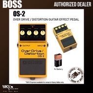 Boss OS-2 Overdrive Distortion Guitar Effect Pedal Over Drive (OS2 / OS 2)