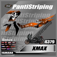 Xmax 250 100% STRIPING Variation Stickers Motorcycle Accessories Paste Stickers