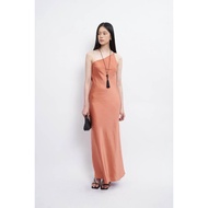 PAFON Celie Dress - Coral