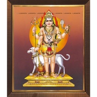 Kala Bhairavar Digital Photo with Lamination and Frame (L213)