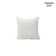 SB Design Square Cushion White (45x18x45 Cm.) MAISON&CO Brand.