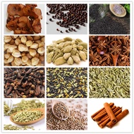 Halba Campur,Kayu Manis,Bunga Lawang,Bunga Cengkih,Jintan Manis,Jintan Putih,Biji Lada Hitam,Biji La