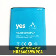 ORIGINAL Yes A1S Altitude 4G M631 M631Y 3.8V Battery HB366069WPCA @ 2300mAh