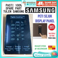 SAMSUNG peti sejuk Refrigerator Original Parts Temperature Panel DA97-16831F ASSY COVER CONTROL