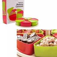Tupperware modular carousel Rotating Cake Jar Original