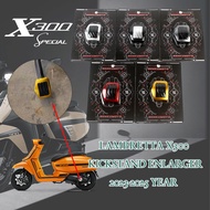 Lambretta X300 X200 Middle Center Kickstand Enlarger Cover Protector Aluminium Alloy Made For Lambre