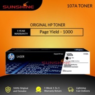 ORIGINAL HP 107A Black Original Laser Toner Cartridge (W1107A)