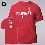 TShirt IGPrints Gilas Pilipinas Basketball Jersey FIBA Team Pinas World Cup Cotton T-Shirt XS-5XL