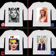 Beyonce Tshirt 100% Cotton White Long Sleeve T-Shirt | Size SML XL XXL 3XL 4XL | LONGSLEEVE T SHIRT 