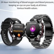 ET482 Smart Watch Screen Moved ECG Health Monitoring Bluetooth Call SOS Outdoor Sports Fitness Men Smartwatch