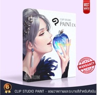 Clip Studio Paint EX 3.1 + Materials โปรแกรมวาดการ์ตูนมังงะ วาดการ์ตูน 2D สไตล์คอมมิค (windows) ( ทั