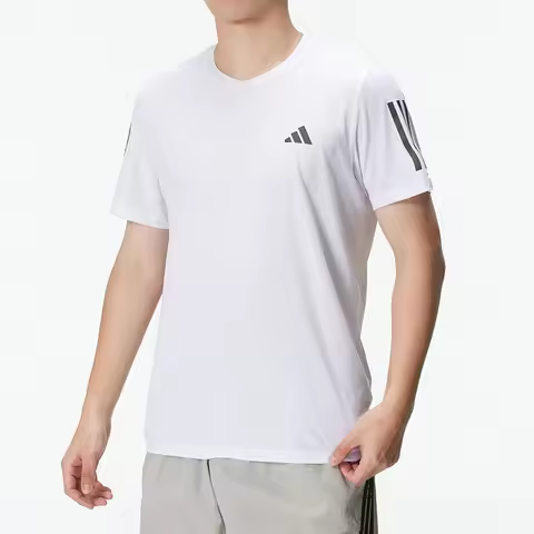 Adidas Otr B Tee Men's Sports T-Shirt Loose Breathable Short-Sleeved Running Fitness Training Half-S