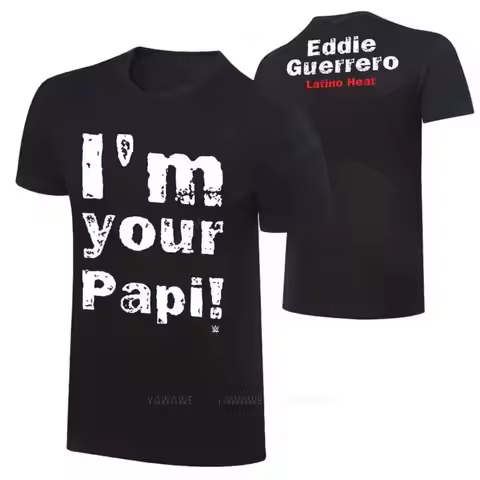 Hot sale summer tee-shirt brand tshirt for men Eddie Guerrero T Shirt male fashion t-shirt casual un