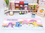 แผ่นรองเม้าที่น่ารักที่สุด ลายแคร์แบร์  Care Bears  ขนาดใหญ่ 70×30 cm ตัวแผ่นรองหนา นุ่ม