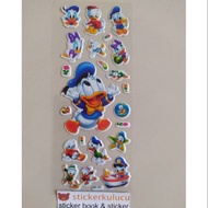 DONALD DUCK embossed children's sticker DONALD DUCK/