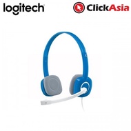 Logitech H150 Stereo Headset - Blue (981-000454)