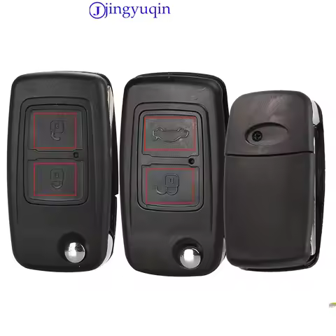 jingyuqin 2 Buttons Remote Key Shell For Chery A5 Fulwin Tiggo E5 A1 Cowin Car Key Case Cover Fob Bl