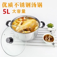Stainless Steel Milk Pot Soup Pot Thickened Cooking Noodles Small Milk Boiling Pot Mini Pot Instant Noodles Complementar