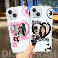 Disimurah Softcase Custom Photo And Name Love V3 Ready For All Types of Cellphones Casings Hp