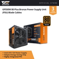 DARKFLASH GP550W Power Supply Unit | 80 Plus Bronze PSU | Blade Cables