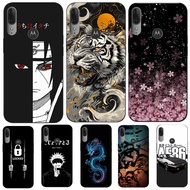 For Motorola Moto E6 PLUS Case Cover Phone Case Moto E6 PLUS Case Protective Soft Silicone Black Tpu