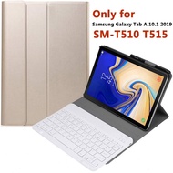 ✿Bluetooth Keyboard Case for Samsung Galaxy Tab A 10.1 2019 T510 T515 SM-T510 SM-T515 Wireless Keyboard Cover