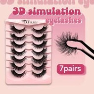 7pairs Cat Eye False Eyelashes