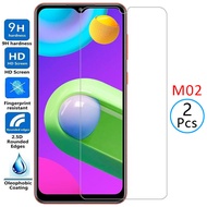 tempered glass for samsung m02 protective glass screen protector on galaxy m 02 02m n02 film samsun 